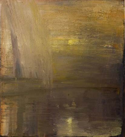 Dartmoor Sunset 3 (oil on canvas) 2005
