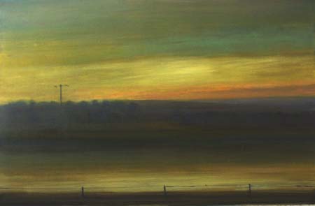 Dartmoor Sunset 5 (oil on canvas)