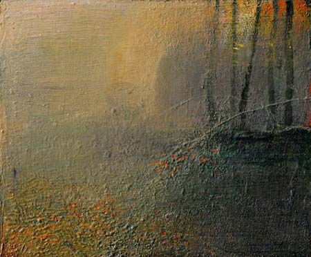 Falling Leaves 3 (acrylic on canvas)