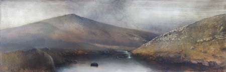 Tavy Cleave (acrylic on canvas)