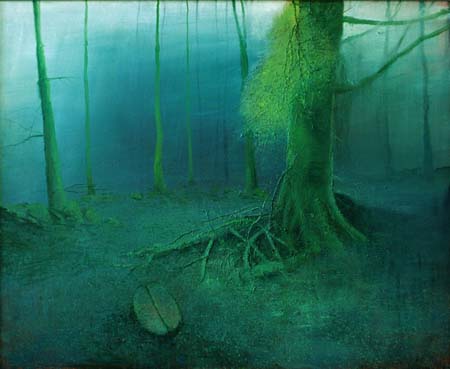 Tree Roots (acrylic on canvas)