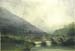 Fingle Bridge (watercolour)