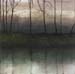 Siloueted Trees (acrylic on canvas)